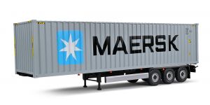 Container Trailer Maersk